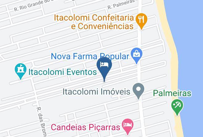 Balneario Picarras - Recanto Picarras Beach Maps