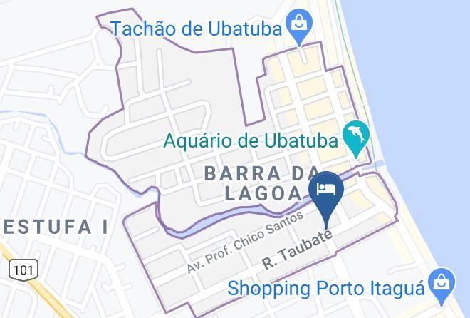 Ubatuba - Recanto Victoria Maps