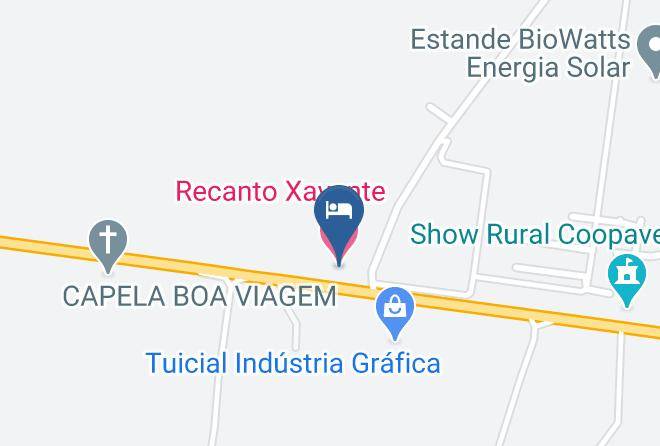 Cascavel - Recanto Xavante Maps