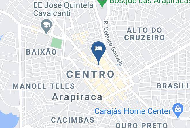 Arapiraca - Recife Hotel Maps