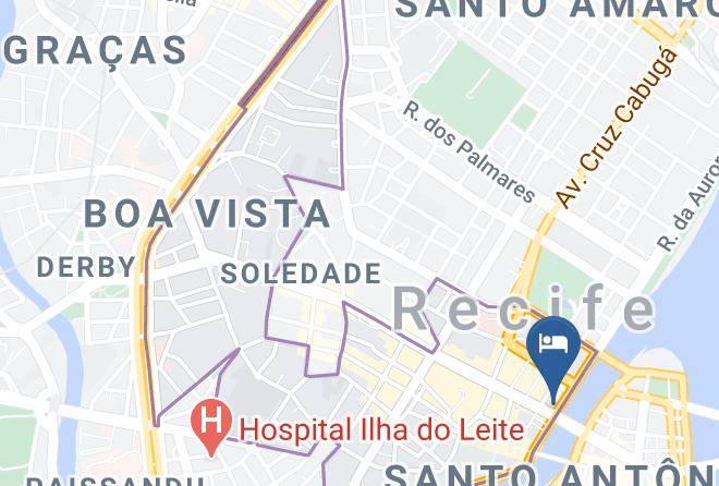 Recife - Recife Plaza Hotel Maps
