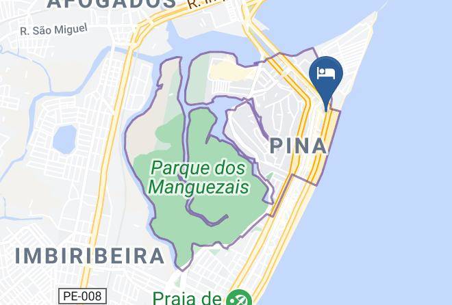 Recife - Recife Praia Hotel Maps