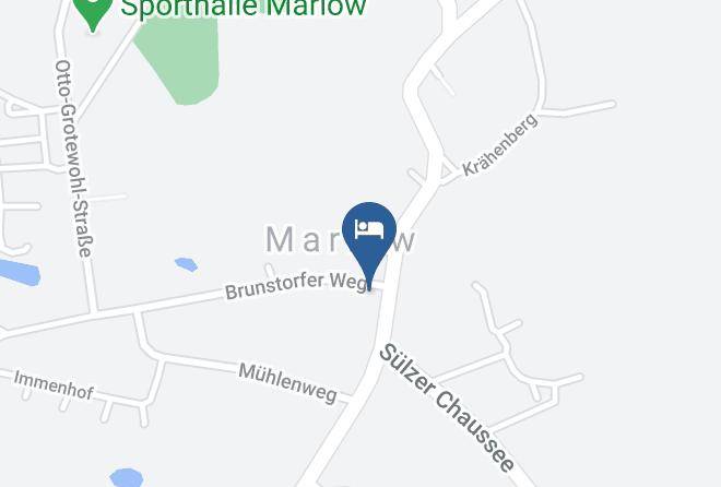 Vorpommern Rugen - Recknitztal Hotel Marlow Maps