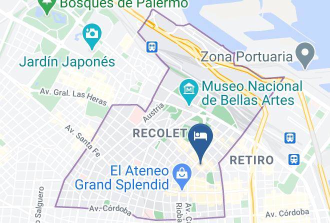 Buenos Aires - Recoleta Grand Hotel Maps