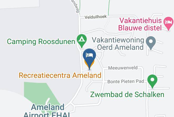 Ameland - Recreatiecentra Ameland Maps