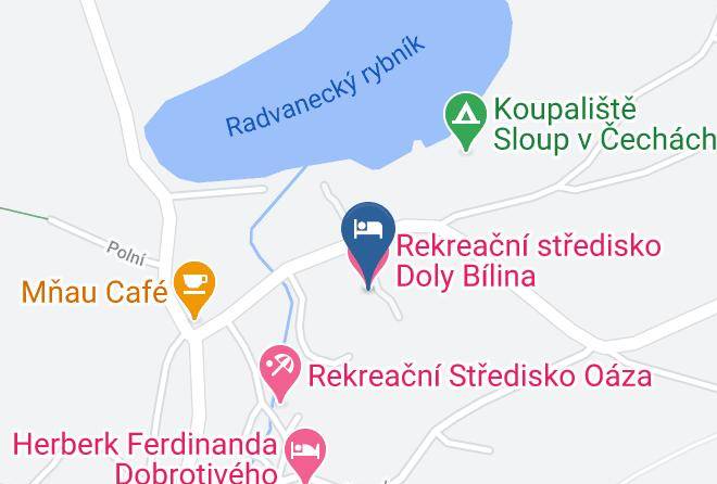 Ceska Lipa - Recreation Center Doly Bilina Maps