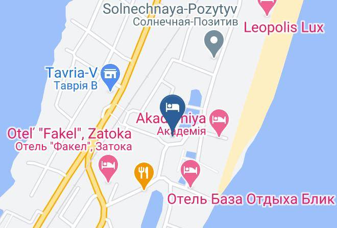 Recreation Center Ozerki Map