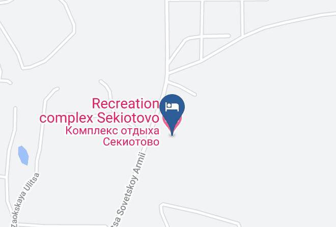 Recreation Complex Sekiotovo Map