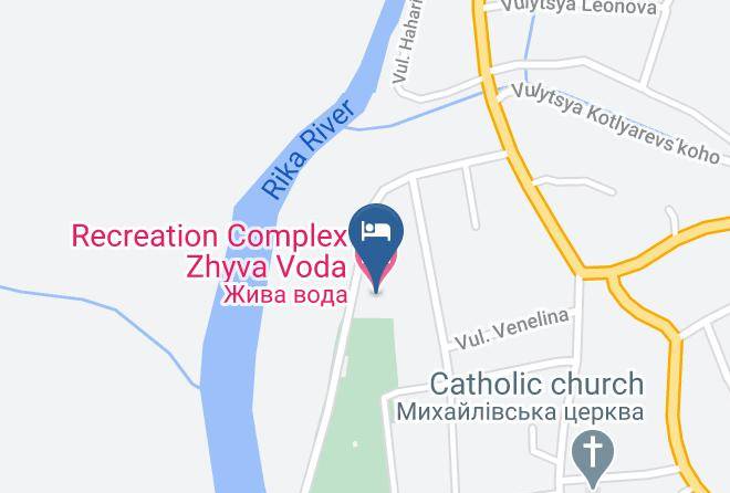 Mizhhirya Raion - Recreation Complex Zhyva Voda Maps