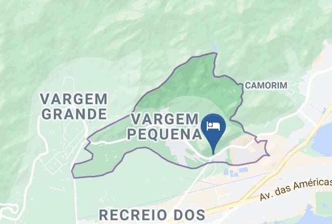 Rio De Janeiro Vargem Pequena - Recreio Das Hortensias Pousada E Albergue Maps