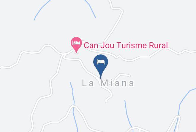 Girona - Rectoria De Lamiana Maps