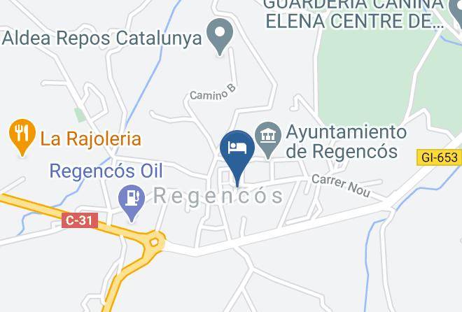 Girona - Rectoria De Regencos Maps