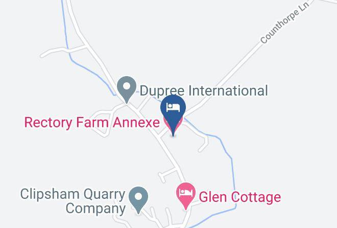 Lincs - Rectory Farm Annexe Maps