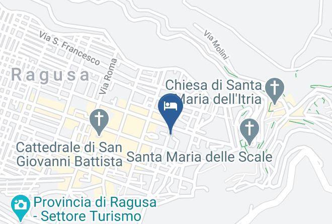 Ragusa - Recucco Bed And Breakfast Maps