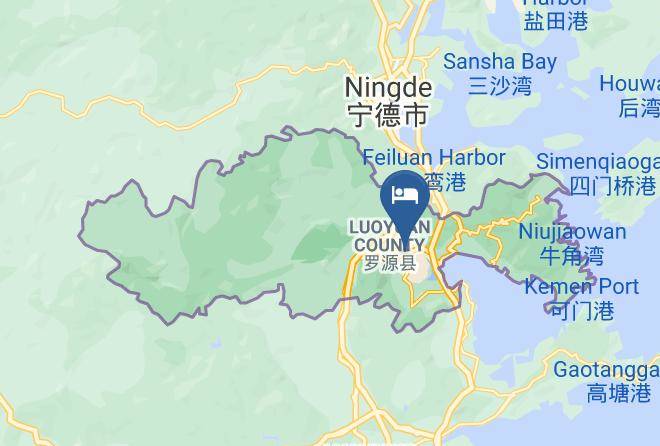 Fuzhou - Red Apple Hotel Maps