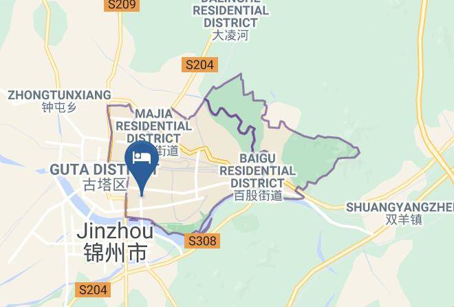 Jinzhou - Red Apple Hotel Maps