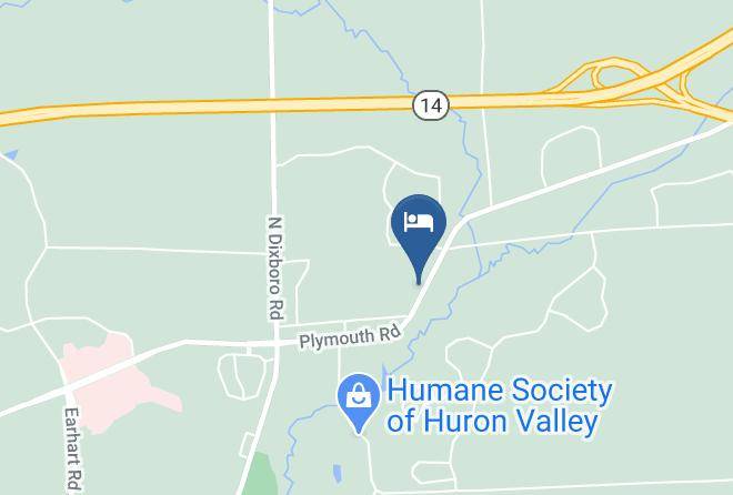 Washtenaw County Thurston - Red Arrow Motel Maps