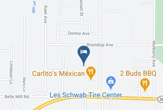 Tehama - Red Bluff Rv Park Maps