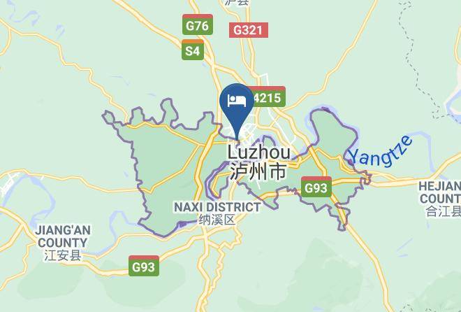 Luzhou - Red Box Exquisite Hotel Maps