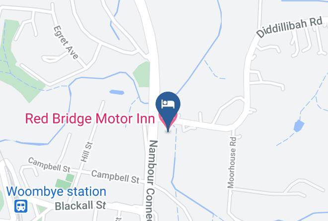 Sunshine Coast - Red Bridge Motor Inn Maps