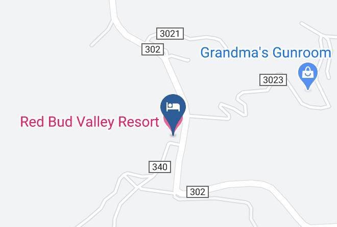 Red Bud Valley Resort Map