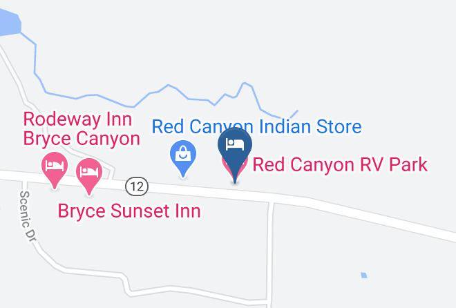 Garfield - Red Canyon Rv Park Maps