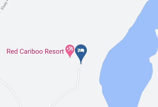 Cariboo - Red Cariboo Resort Maps