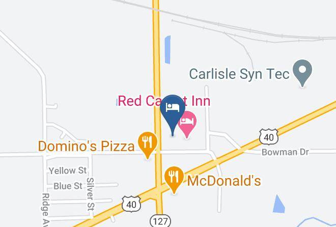 Bond - Red Carpet Inn Maps