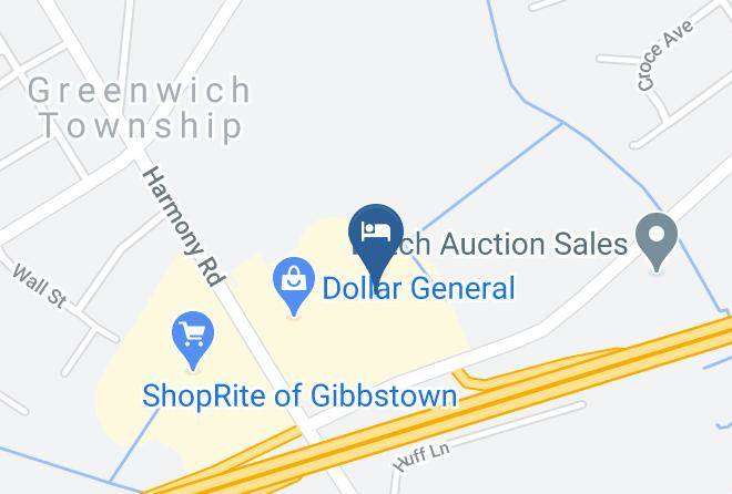 Gloucester - Red Carpet Inn Gibbstown Nj Maps