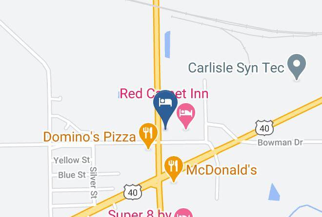 Bond - Red Carpet Inn Greenville Il Maps