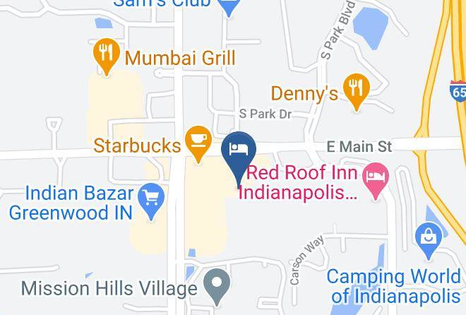Johnson - Red Carpet Inn Greenwood In Maps