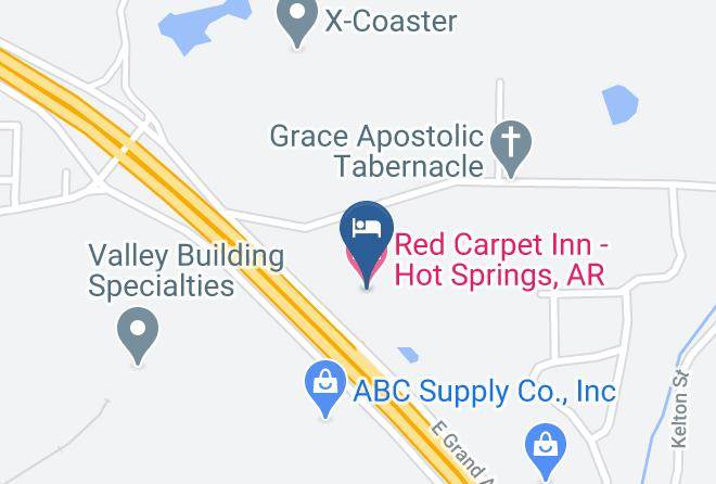 Garland - Red Carpet Inn Hot Springs Ar Maps