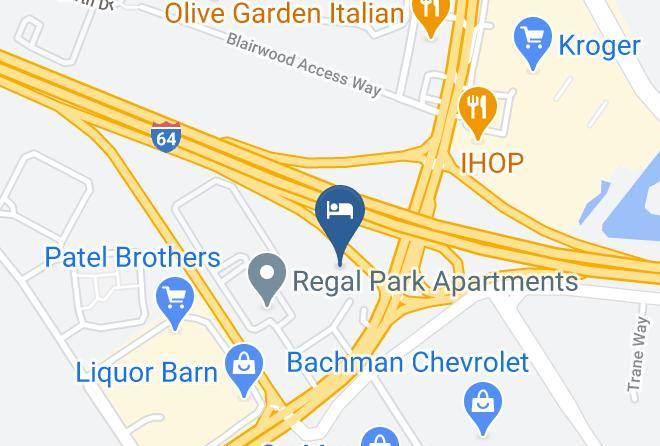 Jefferson - Red Carpet Inn Louisville Ky Maps