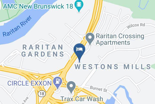 Middlesex - Red Carpet Inn Maps