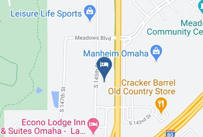 Sarpy - Super 8 By Wyndham Omaha Sw Maps
