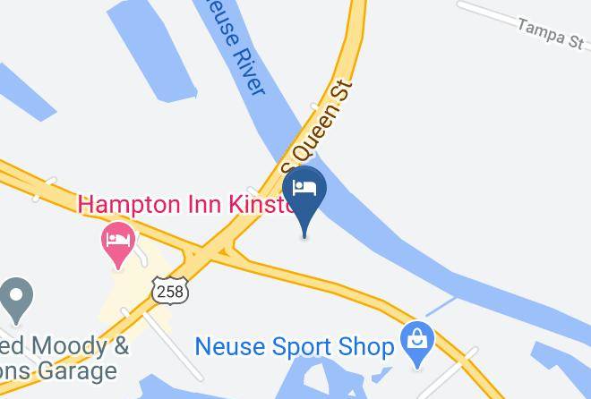 Lenoir - Red Carpet Inn & Suites Kinston Nc Maps