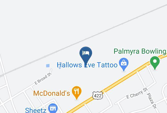 Lebanon - Red Carpet Inn & Suites Palmyra Pa Maps