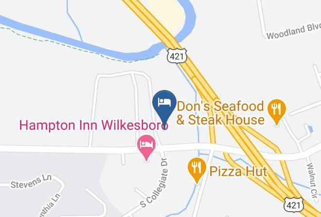 Wilkes - Red Carpet Inn Maps