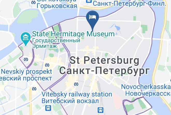 Saint Petersburg - Red Carpet Maps