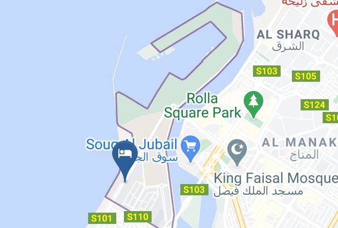 Red Castle Hotel Map