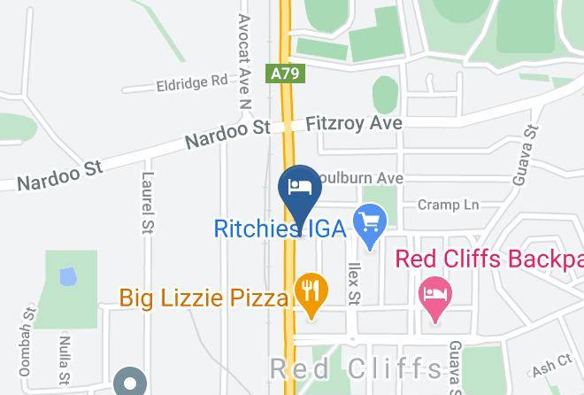 Mildura - Red Cliffs Colonial Motel Maps