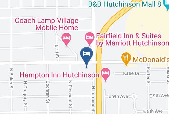 Reno - Red Coach Inn & Suites Hutchinson Ks Maps