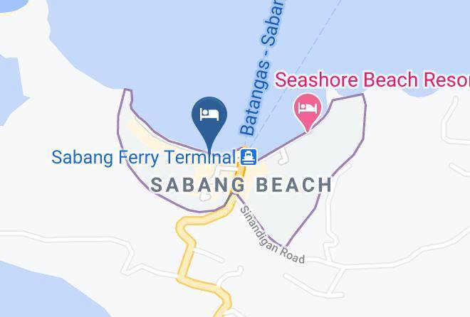 Oriental Mindoro - Capt'n Greggs Dive Resort Maps