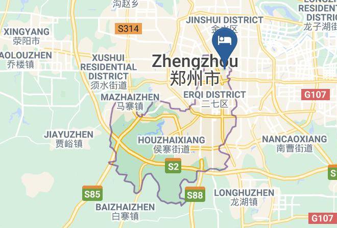 Red Coral Hotel Henan Map