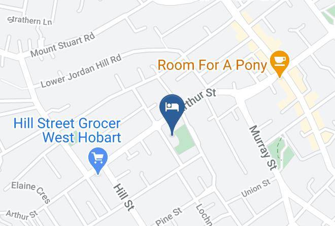 Hobart - Red Door Terrace Maps