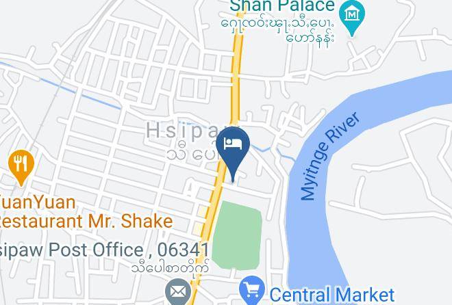 Kyaukme - Red Dragon Hotel Maps