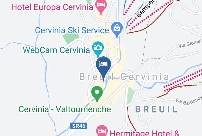 Aosta - Red Fox Lodge Cervinia Maps