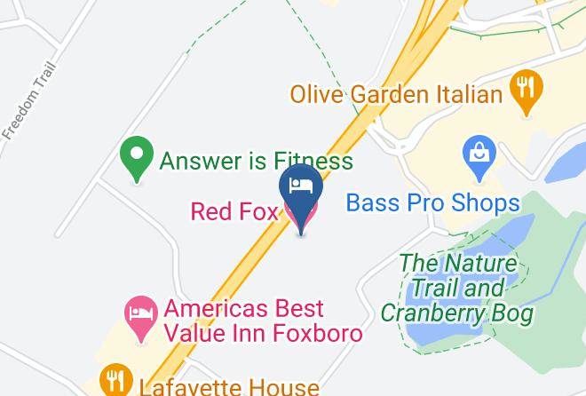 Norfolk - Red Fox Motel Maps