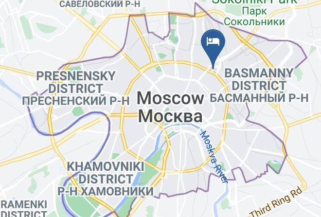 Moscow - Red Gate Maps