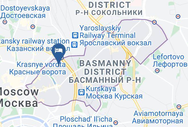 Moscow - Red Gates Maps